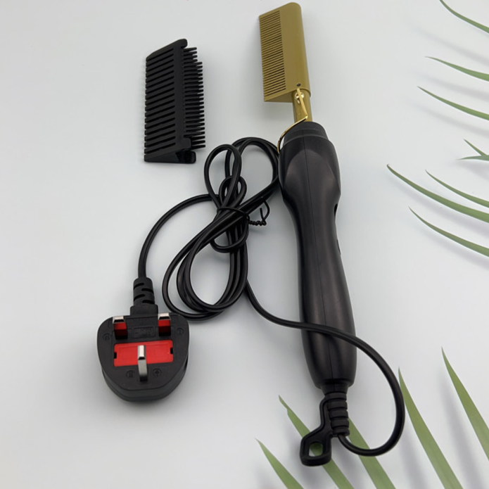 Dual-Use (Wet/Dry) Electric Heated Copper Comb