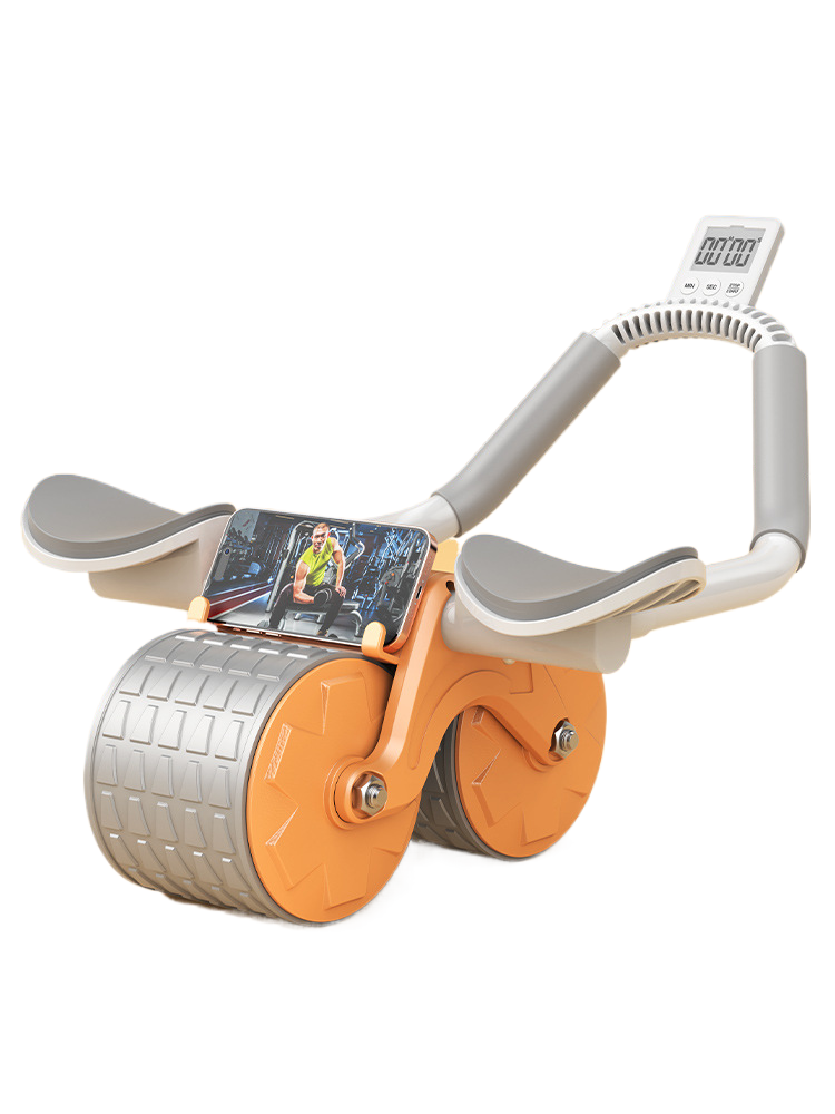 Dual Wheel Abdominal Exercise Roller