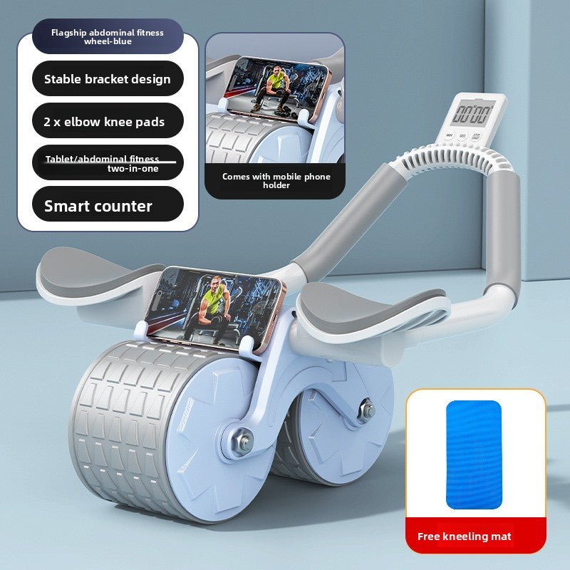 Dual Wheel Abdominal Exercise Roller