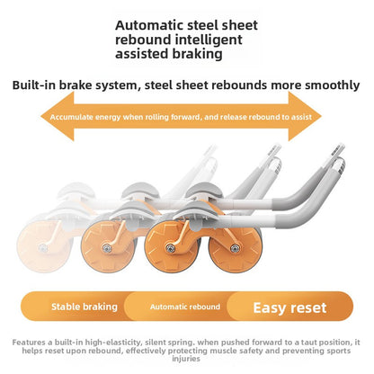 Dual-Wheel Abdominal Exercise Wheel