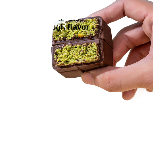 Dubai Style Pistachio Chocolate Filled Silk Crisp