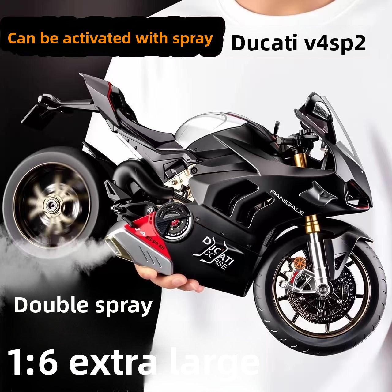 Ducati V4R Alloy Motorcycle Model