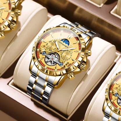 Duke of Lorraine Automatic Mechanical Watch with Moon Phase