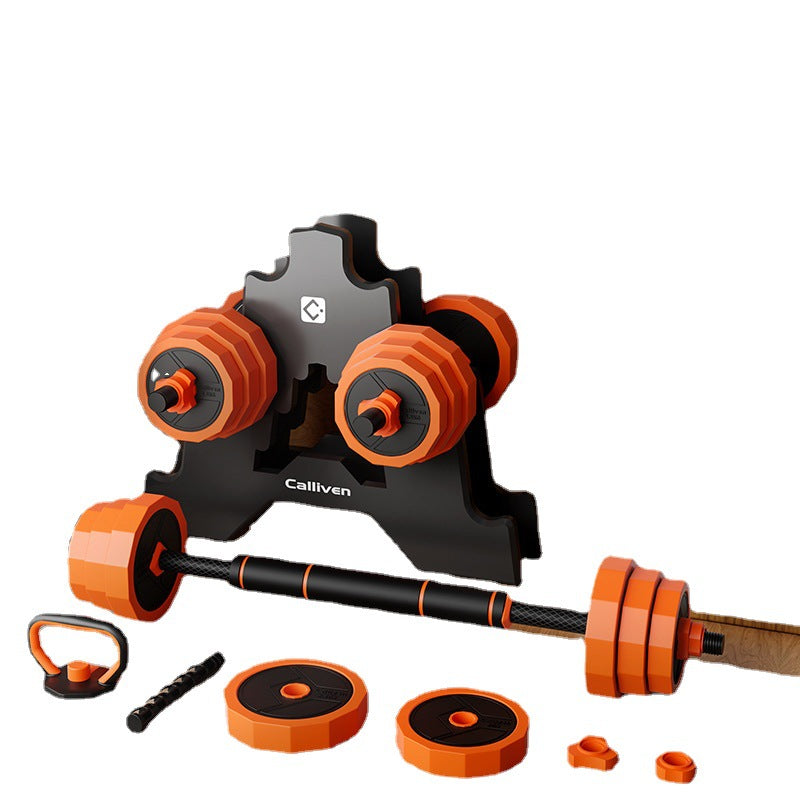 Dumbbell adjustable weight iron bar equipment