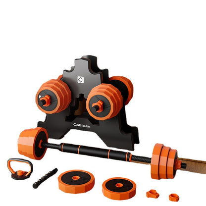 Dumbbell adjustable weight iron bar equipment