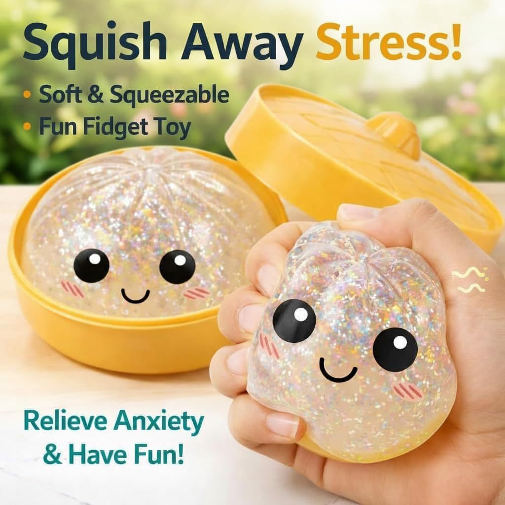 Dumpling Squishy Stress Relief Toy