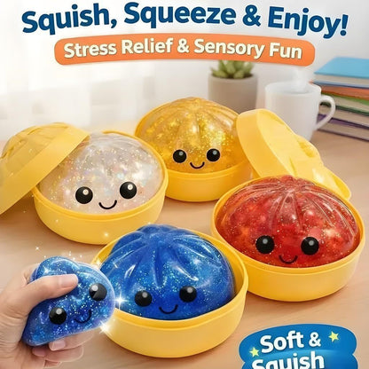 Dumpling Squishy Stress Relief Toy