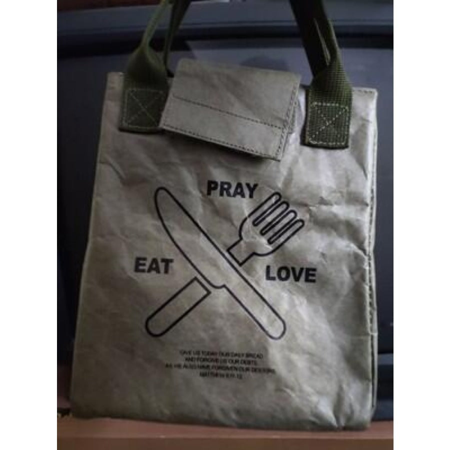 DuPont Paper Kraft Paper Lunch Bag Aluminum Foil Insulation Bag Lunch Box Bag Waterproof Picnic Lunch Box Bag Lunch Box Bag Lunch Bag