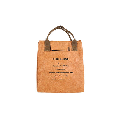 DuPont Paper Kraft Paper Lunch Bag Aluminum Foil Insulation Bag Lunch Box Bag Waterproof Picnic Lunch Box Bag Lunch Box Bag Lunch Bag