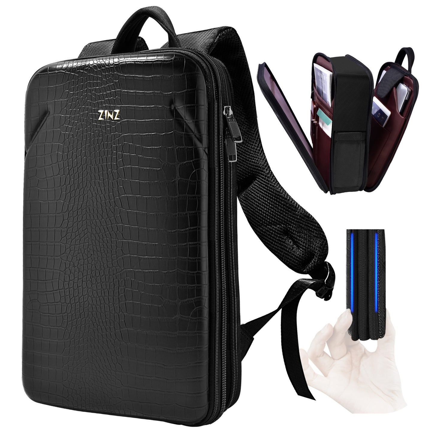 Durable 15-16inch Laptop Backpack with Expansion