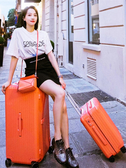Durable ABS Trolley Suitcase with Universal Wheels