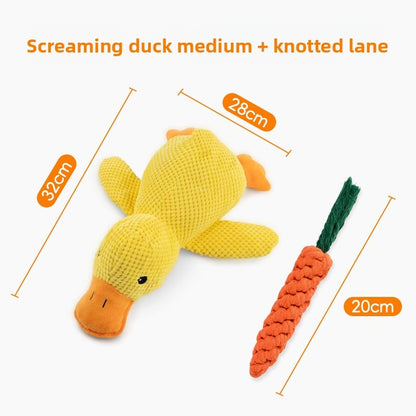 Durable and scratch-resistant pet plush toys