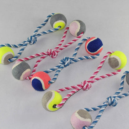 Durable Chew Rope Dog Toys with Sound