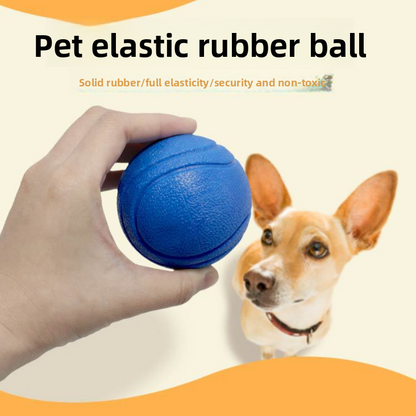 Durable Elastic Chew Ball for Dogs