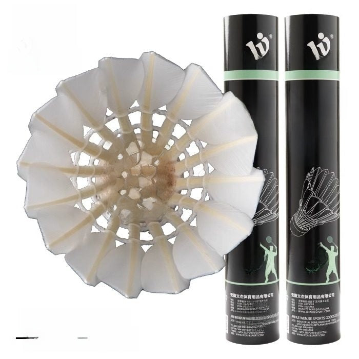 Durable flight stability training badminton