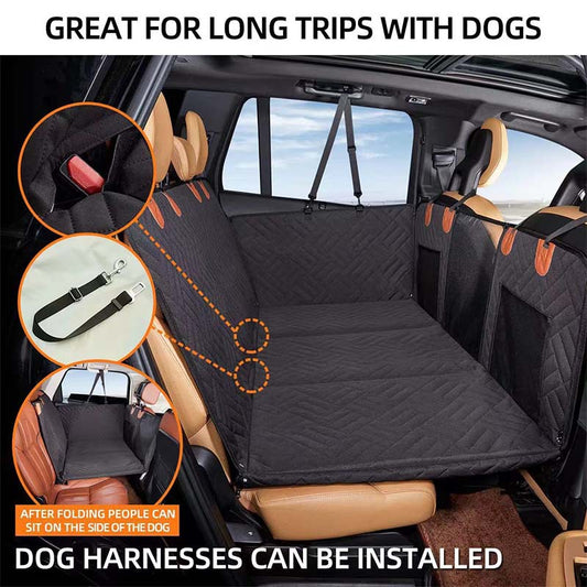 Durable Pet Car Seat Pad with Hard Plate