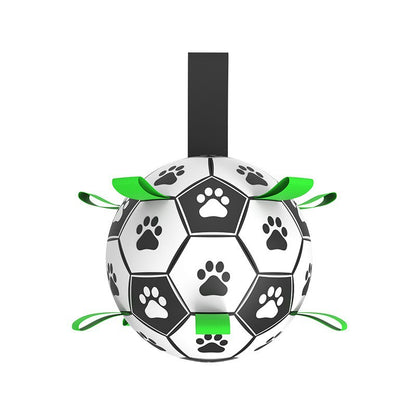 Durable PU Dog Training Toy Ball for Outdoor Play