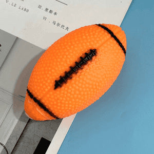 Durable Rubber Dog Chew Toy with Sound