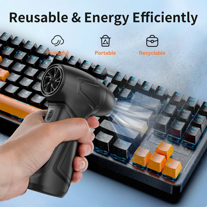 Dust blower - handheld small fan