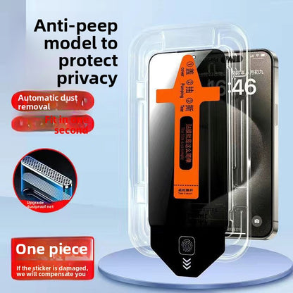 Dust-free tempered film