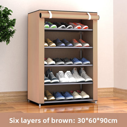 Dust-proof storage shoe cabinet