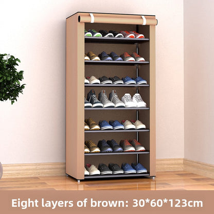 Dust-proof storage shoe cabinet
