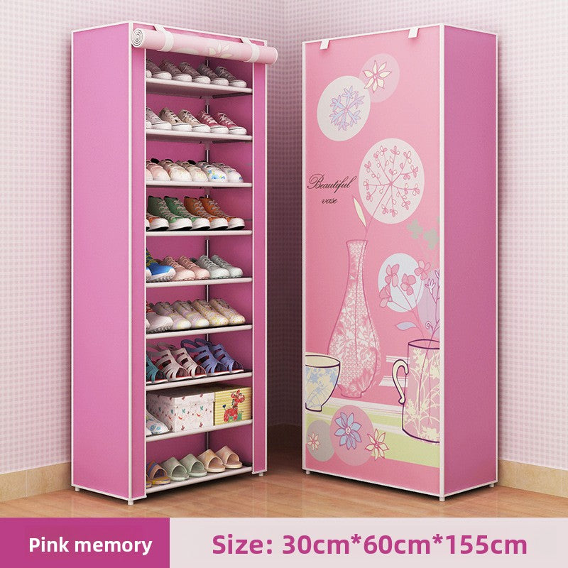 Dust-proof storage shoe cabinet