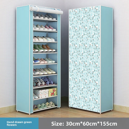 Dust-proof storage shoe cabinet