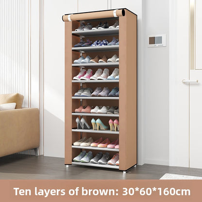 Dust-proof storage shoe cabinet