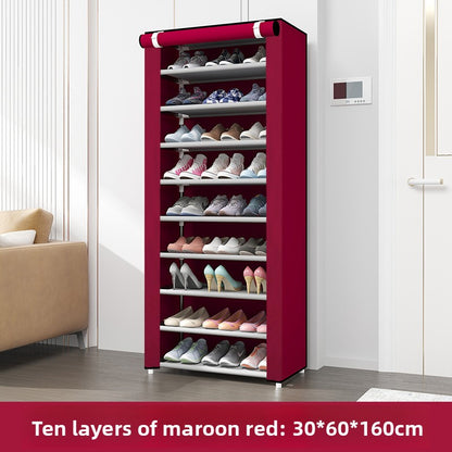 Dust-proof storage shoe cabinet