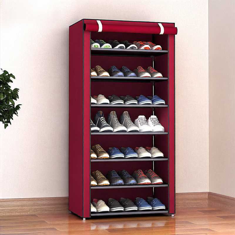 Dust-proof storage shoe cabinet
