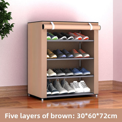 Dust-proof storage shoe cabinet