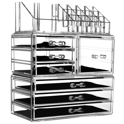 Dustproof and Waterproof Plastic Storage Box with Drawers