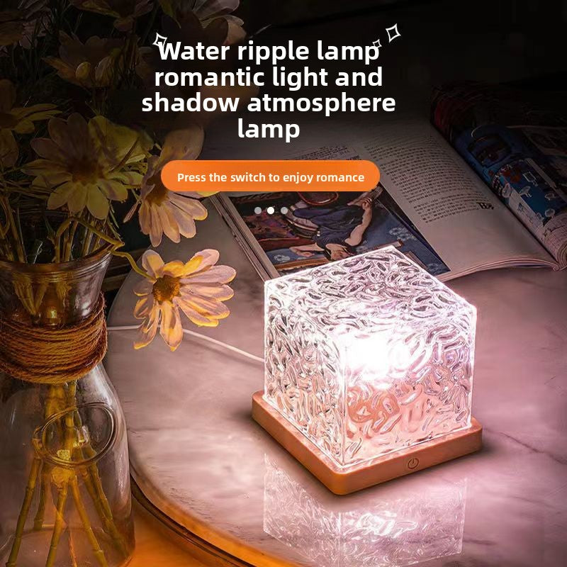 Dynamic water ripple ambient light