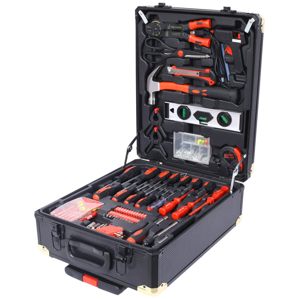 969-Piece Men’s Home Repair Tool Set with 4-Drawer Tool Box