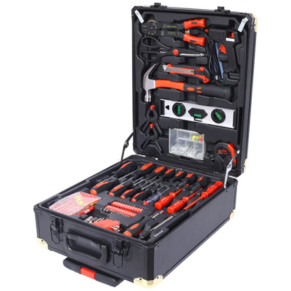 969-Piece Men’s Home Repair Tool Set with 4-Drawer Tool Box