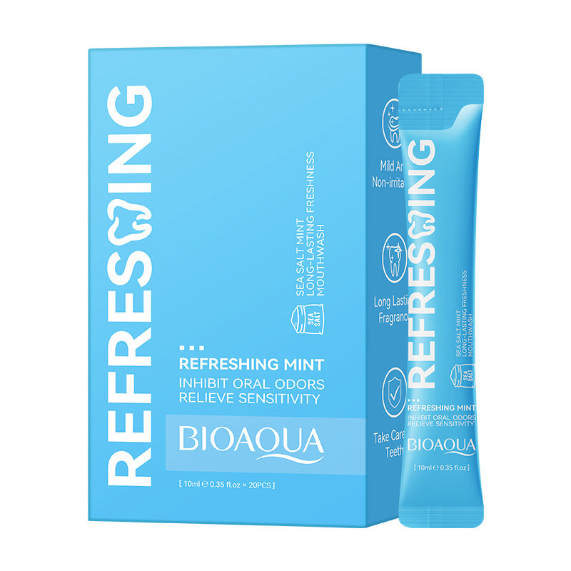 Bioaoua Fresh Mouthwash Portable Oral Rinse for Everyday Care