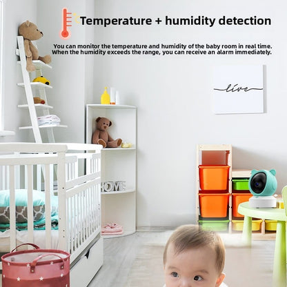 Graffiti WiFi Video Baby Monitor with Screen and Cry Alarm