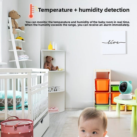 Graffiti WiFi Video Baby Monitor with Screen and Cry Alarm
