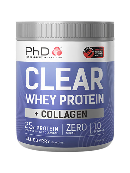 Clear Whey Protein Collagen Powder for Recovery and Health