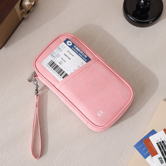Water-Resistant Oxford Passport Holder for Travel Essentials