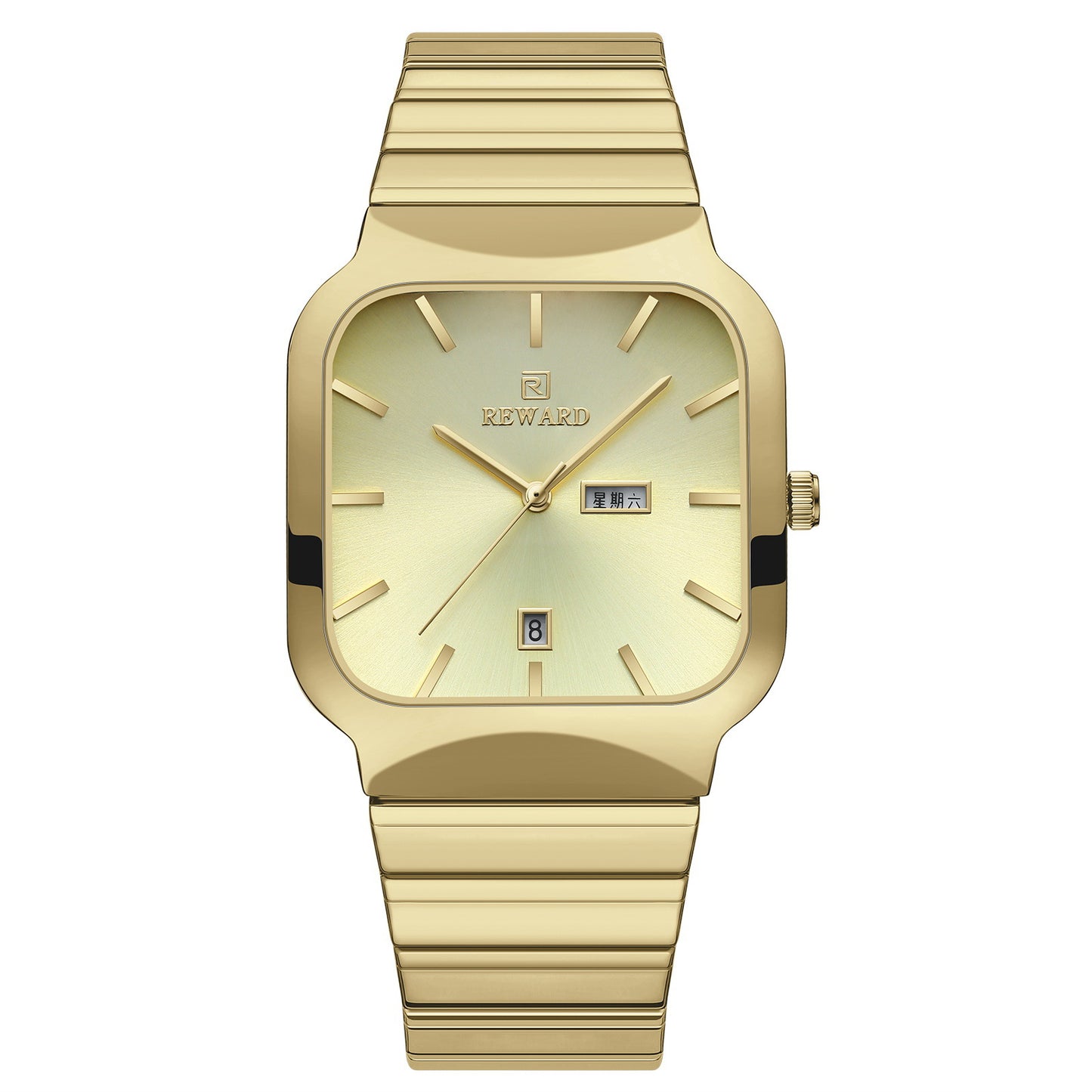 Buy Square Double-Point Casual Couple Watch Stylish Design