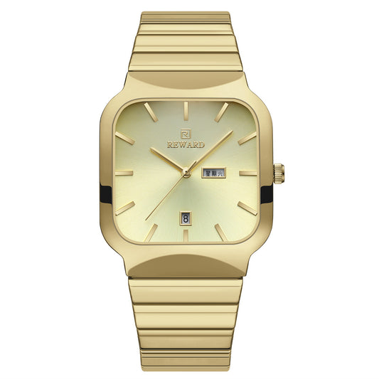 Buy Square Double-Point Casual Couple Watch Stylish Design