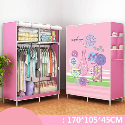 Single Dormitory Dust Closed Wardrobe – Compact Storage