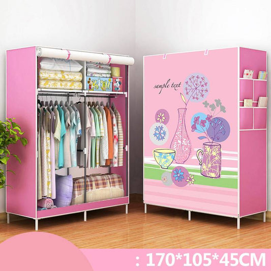 Single Dormitory Dust Closed Wardrobe – Compact Storage