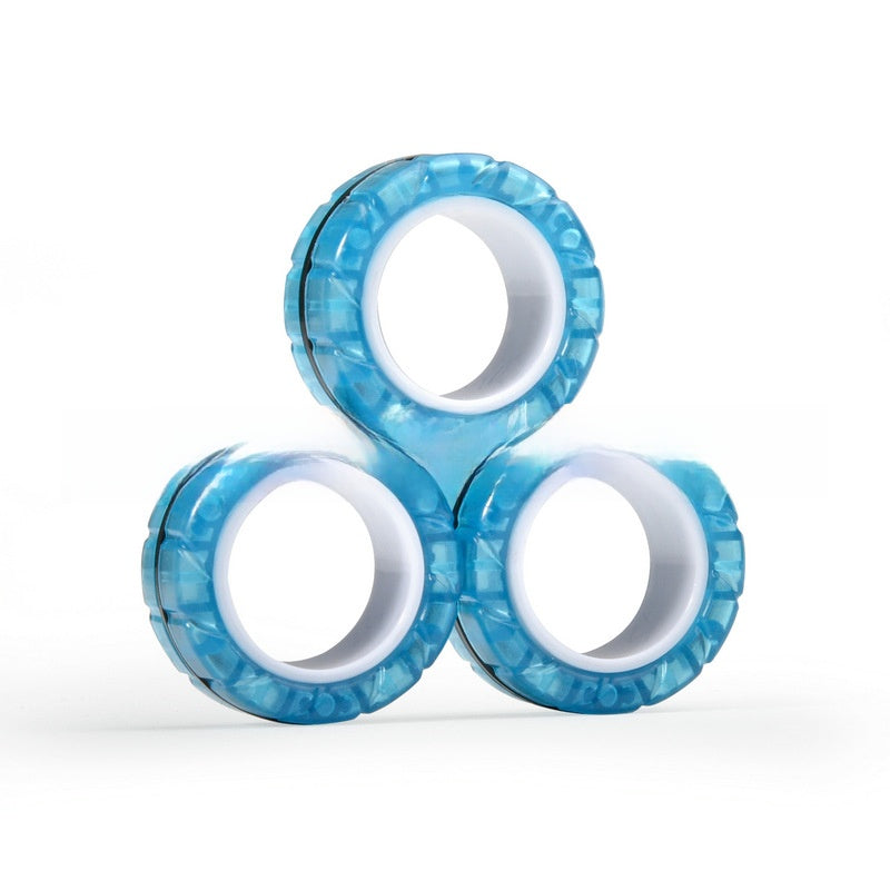 Magnetic Rotating Fidget Bracelet Toy for Kids Stress Relief