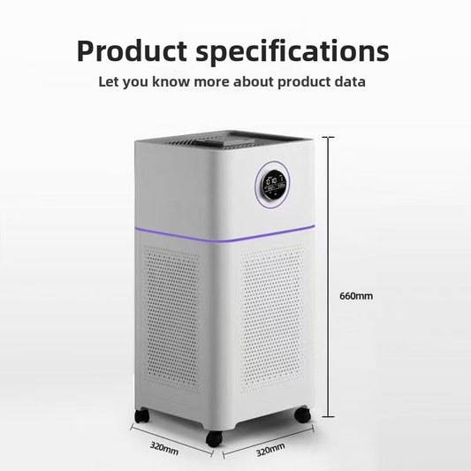 HEPA Home Air Purifier with Negative Ion for Indoor Air Care