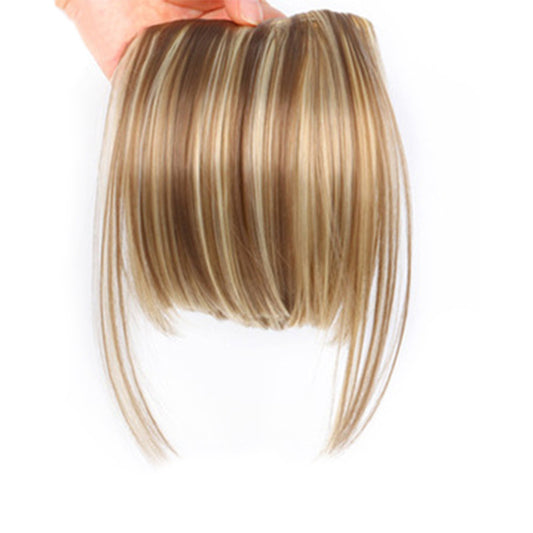 Stylish European & American-Style Wig with Side-Swept Bangs