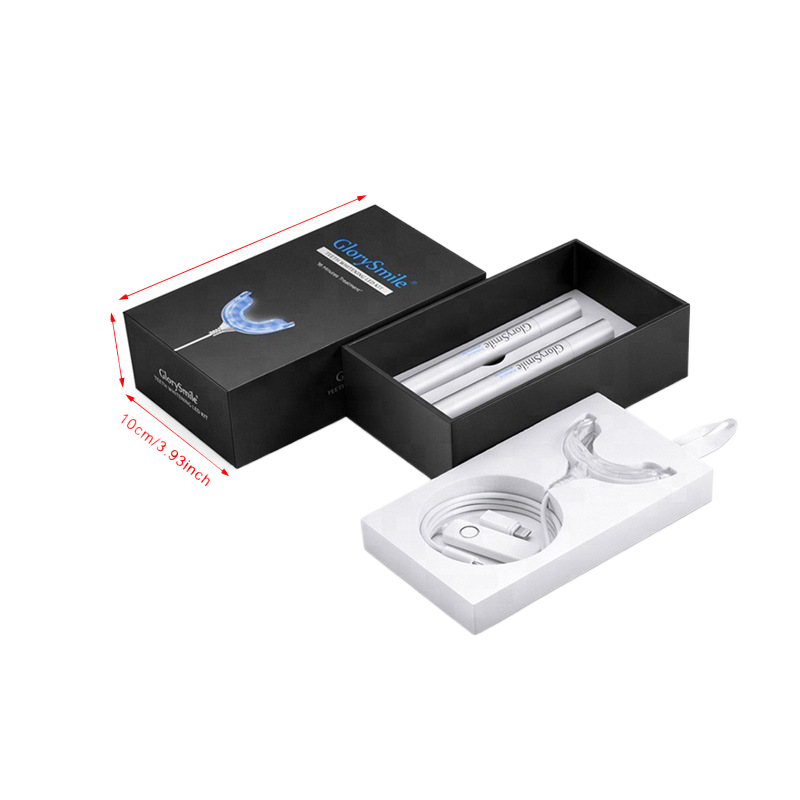 Portable Teeth Whitening Kit With LED Light and Gel Care Use