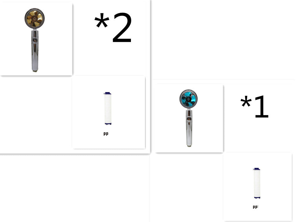 Buy Shower Head Water Saving – 360° Rotating ABS Rain Nozzle